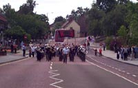 Marching into Durham 